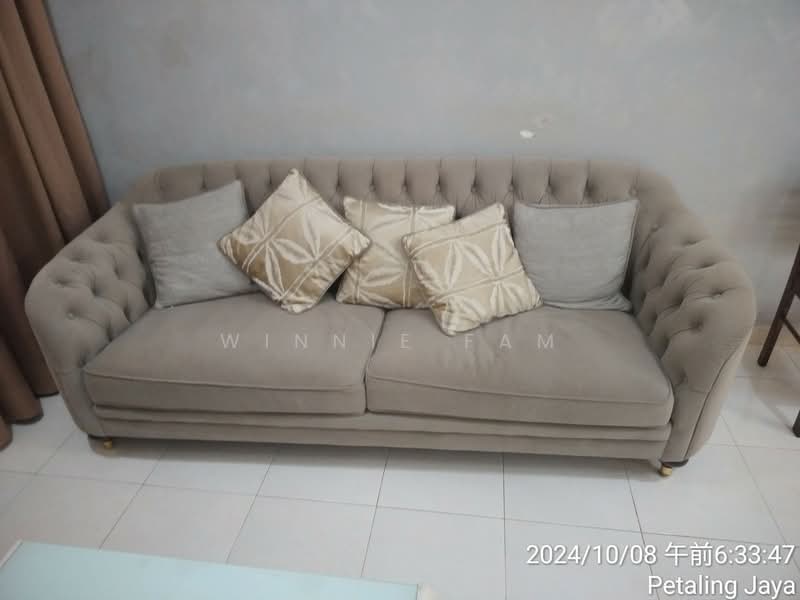 Service Residence for Rent at Tropicana City Tropics - Winnie Fam - Living Room - PropertyGuru.com.my