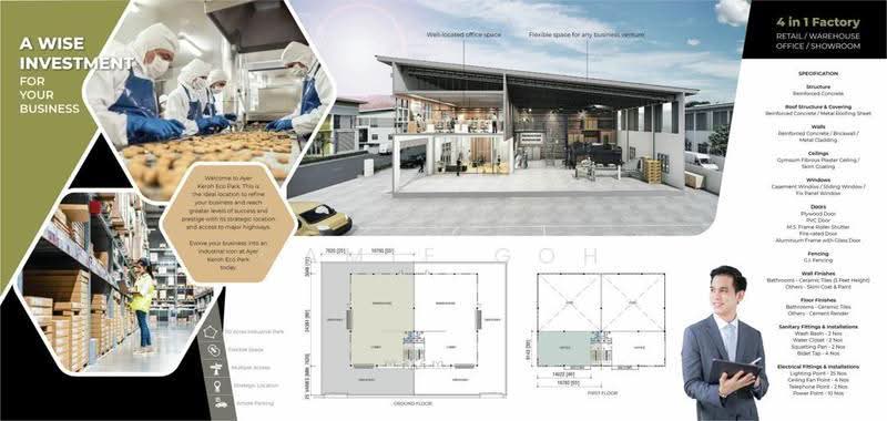 Semi-D Factory for Rent in Ayer Keroh (Melaka) - Camie Goh - PropertyGuru.com.my