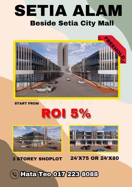 Shop for Sale in Seksyen U13 (Setia Alam) - Hata Teo - PropertyGuru.com.my
