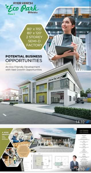Semi-D Factory for Rent in Ayer Keroh (Melaka) - Daric Goo - PropertyGuru.com.my