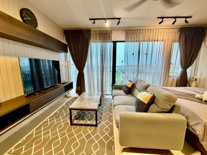 Service Residence for Rent at Trefoil @ Setia City - Hailey Ho - Living Room - PropertyGuru.com.my
