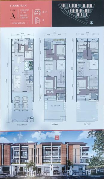 Rumah Teres 3 Tingkat untuk Dijual di Happy Garden (Kuchai Lama) - TOMMY CHIENG - PropertyGuru.com.my