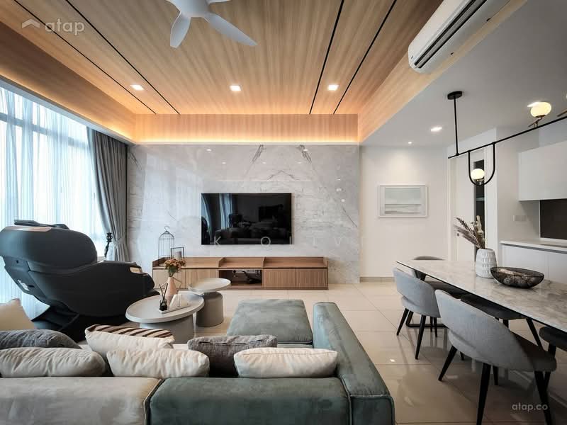 Service Residence for Rent at The Park 2 - Mak Oliver - Living Room - PropertyGuru.com.my