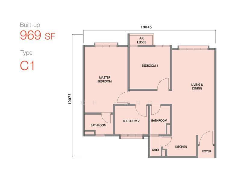 Kediaman Servis untuk Dijual di Zentro Residences Serviced Apartment - ch yong - PropertyGuru.com.my
