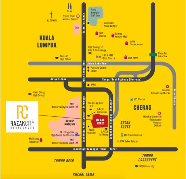 Kediaman Servis untuk Dijual di Serviced Residence @ Razak City Residences (RC Residences) - Jensen Chong - PropertyGuru.com.my