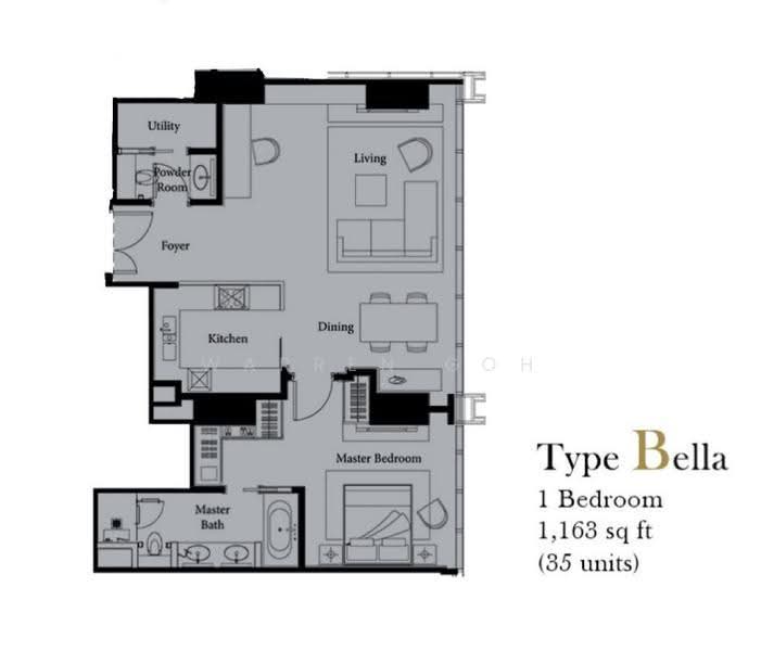 Service Residence for Rent at The Ritz-Carlton Residences - Warren Goh - PropertyGuru.com.my