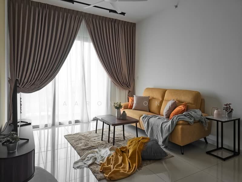 Service Residence for Sale at The Tropika - Aaron Wong - Living Room - PropertyGuru.com.my