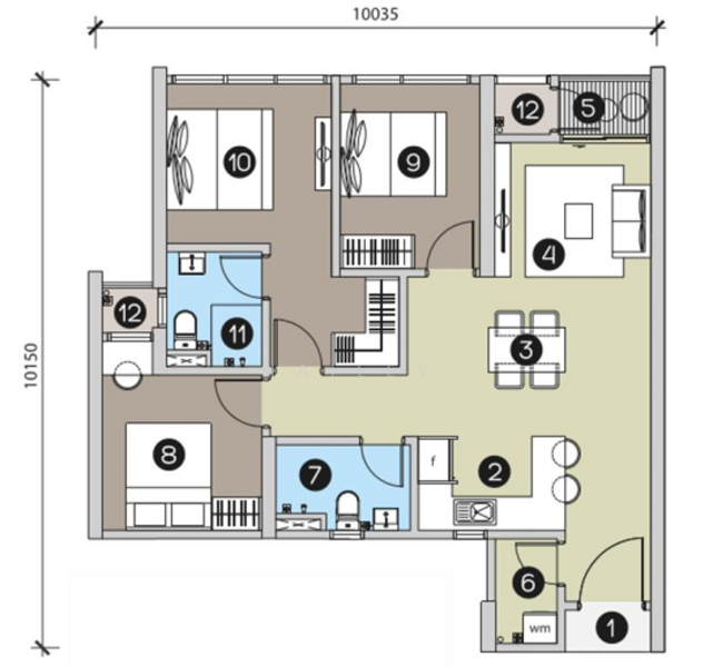 Service Residence for Rent at Sunsuria Forum - Hailey Ho - PropertyGuru.com.my