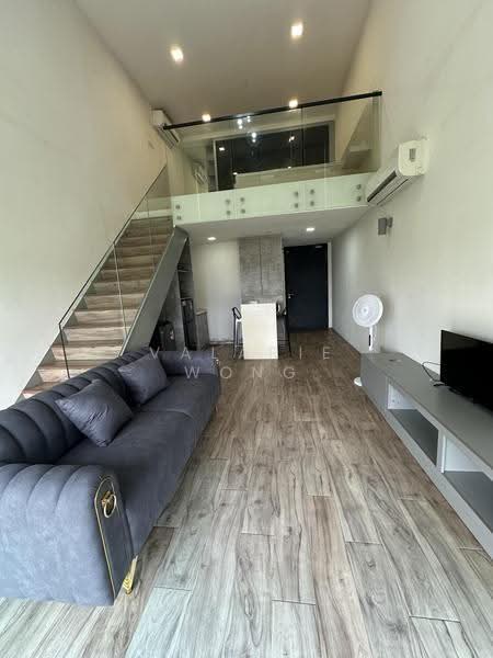 Service Residence for Sale at SkyPark @ Cyberjaya - Valarie Wong - Living Room - PropertyGuru.com.my