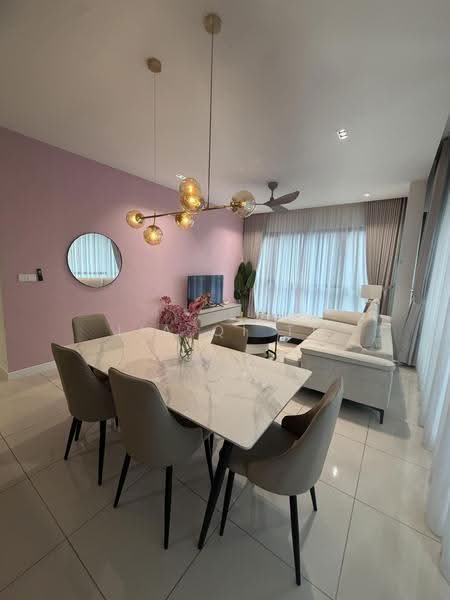 Kediaman Servis untuk Disewa di Aria - Jia Qi To - Living Room - PropertyGuru.com.my