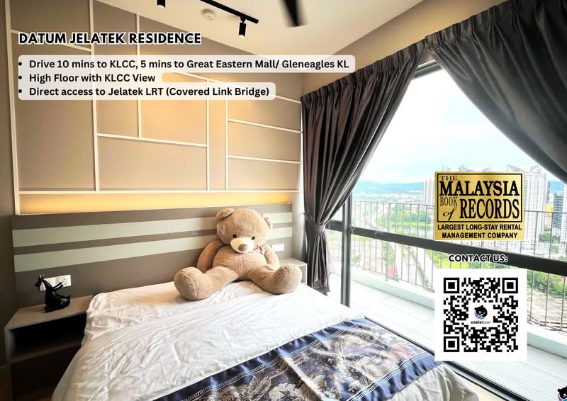 Service Residence for Rent at Datum Jelatek Residence - Sheng Chyan Lee - PropertyGuru.com.my
