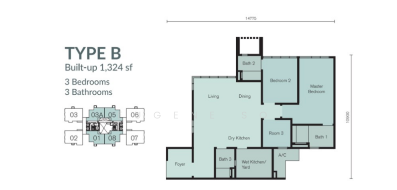 Kondominium untuk Dijual di Par 3 Condo & Condo Villa - Eugene So - PropertyGuru.com.my