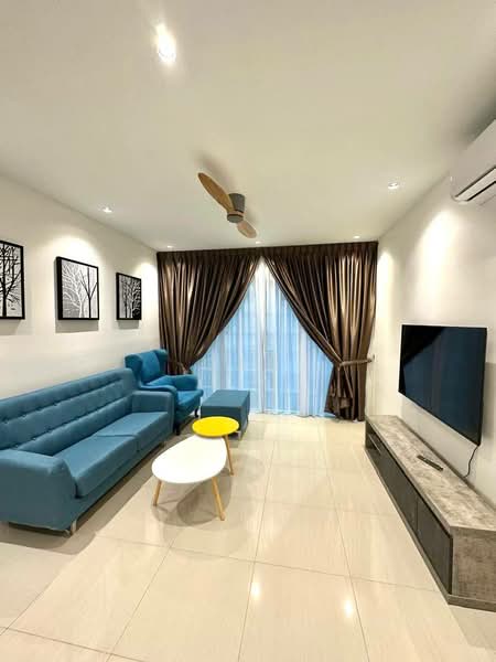 Kondominium untuk Disewa di QuayWest Residence - Gan Chun Kai - Living Room - PropertyGuru.com.my