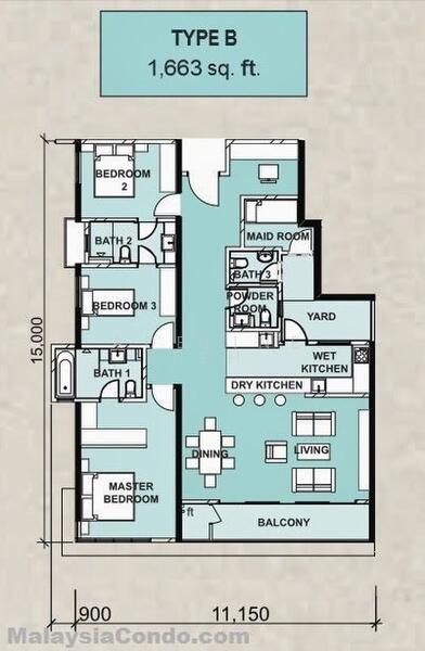 Kondominium untuk Dijual di Le Yuan Residence - Adeline Teh - PropertyGuru.com.my