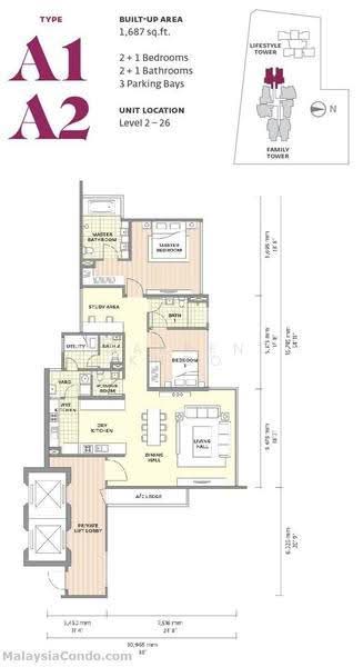 Service Residence for Sale at Uptown Residences - Darren Khoo - PropertyGuru.com.my