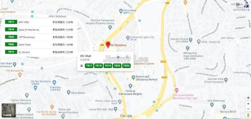 Kediaman Servis untuk Disewa di Damansara City Residency (DC Residensi) - Jimmy Lee - PropertyGuru.com.my