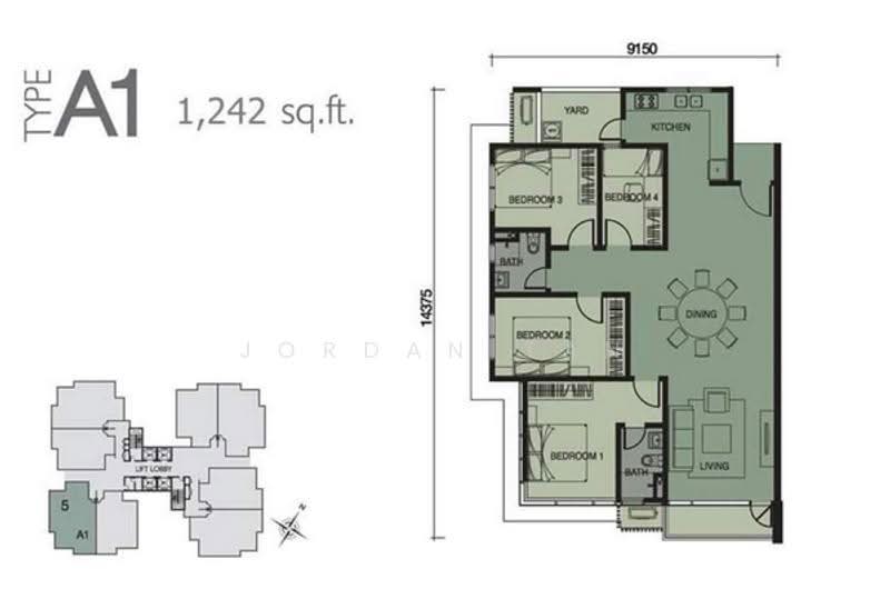 Kediaman Servis untuk Disewa di Pacific Star (Service Residence) - Jordan Tan - PropertyGuru.com.my