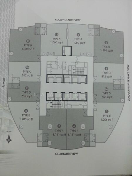 Floor Plan of Vertical I