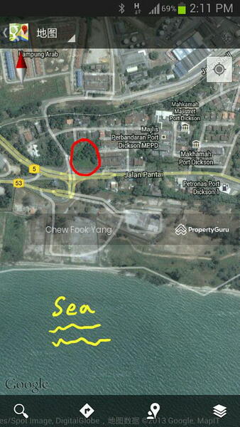 Shop / Office for Sale in Port Dickson (Negeri Sembilan) - Chew Fook Yang - Main road & seaview Frontage - PropertyGuru.com.my