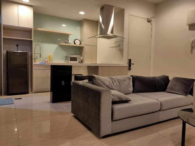 Service Residence for Rent at Eve Suite / NZX Square - Sean Gan - Living Room - PropertyGuru.com.my