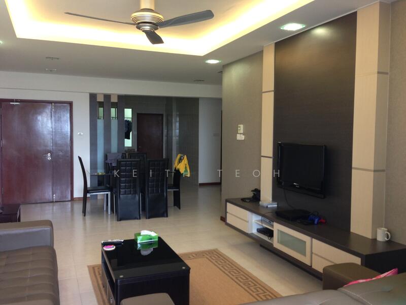 Dining and backyard with Maid's room