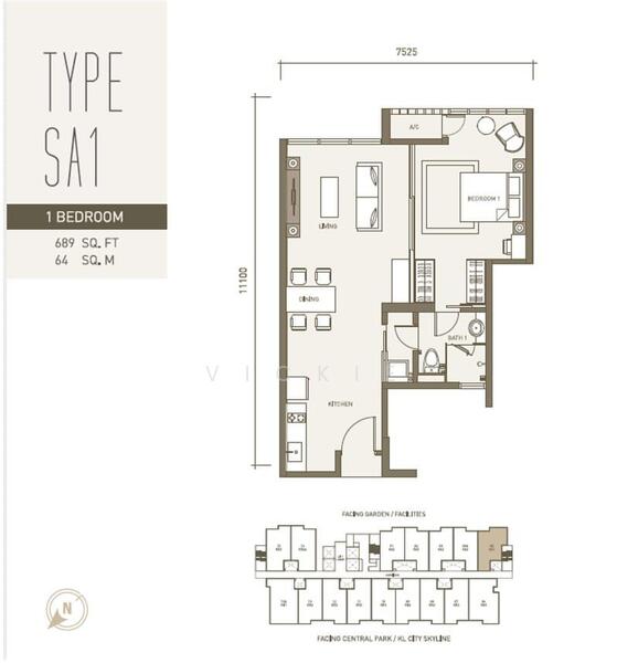 Pangsapuri untuk Dijual di V Residence Suites @ Sunway Velocity - Vickie Foong - PropertyGuru.com.my