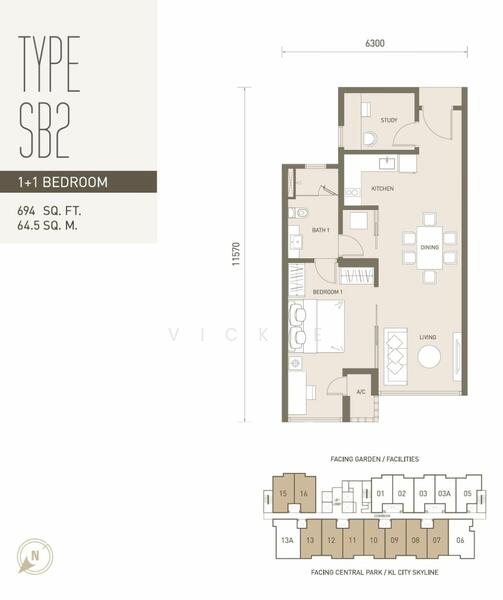 Pangsapuri untuk Dijual di V Residence Suites @ Sunway Velocity - Vickie Foong - PropertyGuru.com.my