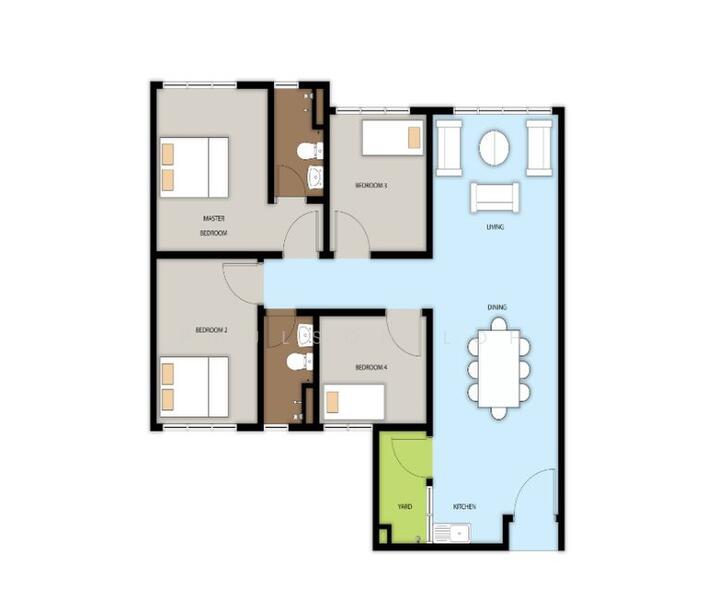 Servis Apartment untuk Dijual di Residensi Ostia - Paulson Loh - PropertyGuru.com.my