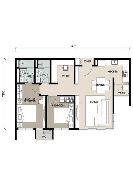 Servis Apartment untuk Disewa di Cantara Residences - David Sin - PropertyGuru.com.my