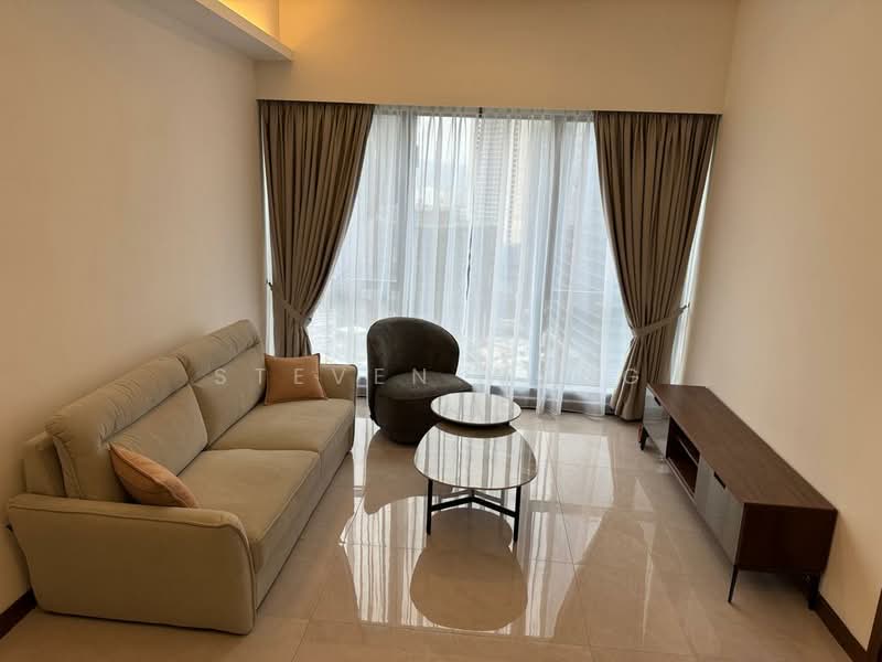 Service Residence for Sale at Core Residence @ TRX - Steven Wong - Living Room - PropertyGuru.com.my