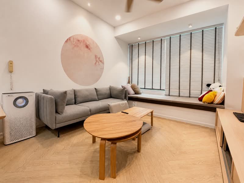 Servis Apartment untuk Disewa di Greenfield Residence - Leon Kon - Living Room - PropertyGuru.com.my