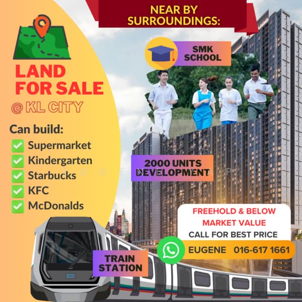 Commercial Land for Sale in Pudu (KL City Centre) - Eugene Yap - PropertyGuru.com.my