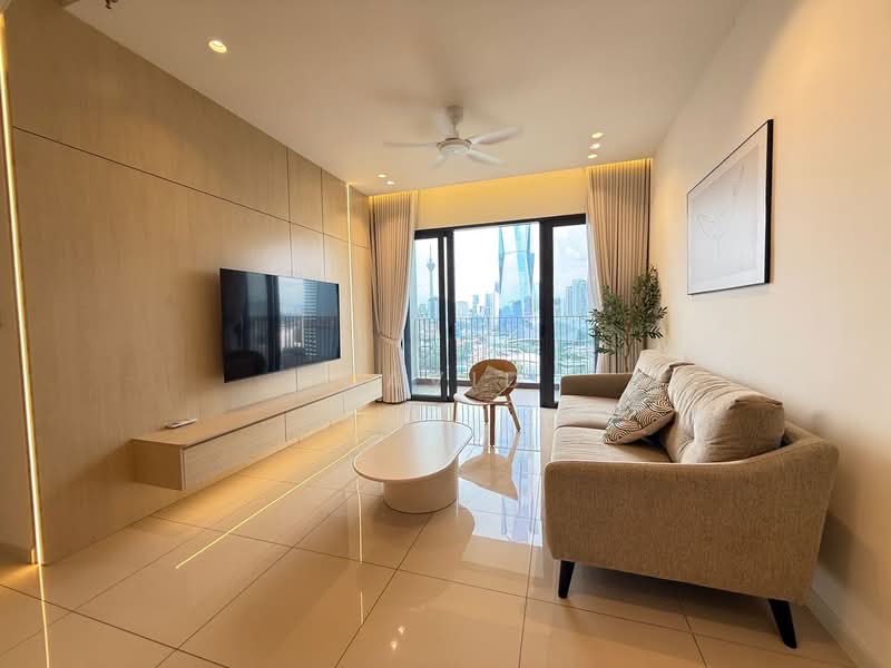 Servis Apartment untuk Disewa di Sunway Belfield - David Choong - Living Room - PropertyGuru.com.my
