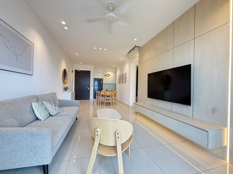 Servis Apartment untuk Disewa di Sunway Belfield - David Choong - Living Room - PropertyGuru.com.my