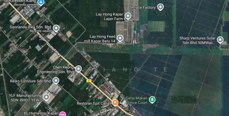 Industrial Land for Sale in Kapar (Selangor) - See Liang Te - PropertyGuru.com.my