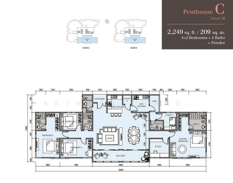 Service Residence for Sale at J.Dupion Residence - Raymond Chong - PropertyGuru.com.my