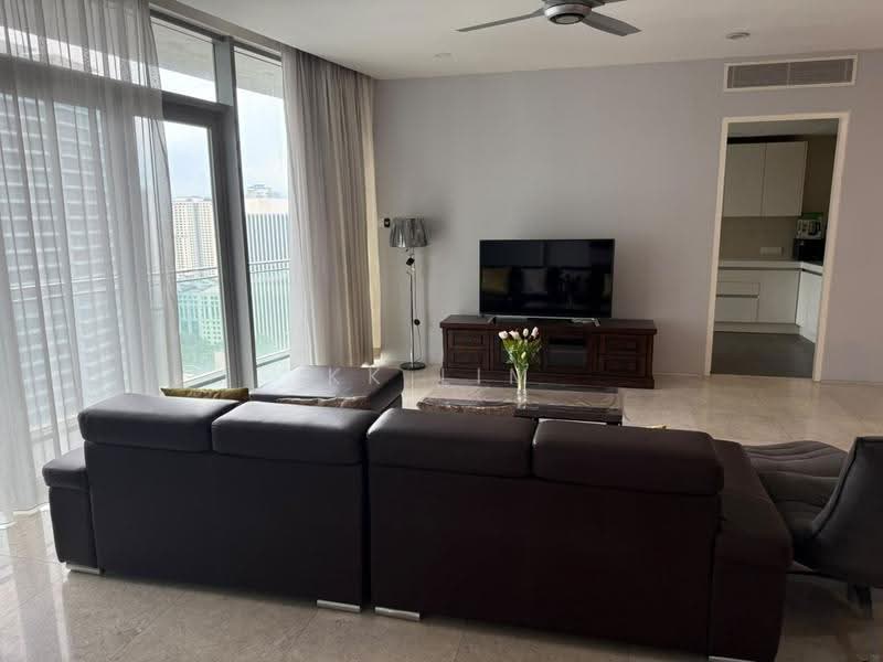 Kediaman Servis untuk Disewa di K Residence @ KLCC - KK Lim - Living Room - PropertyGuru.com.my