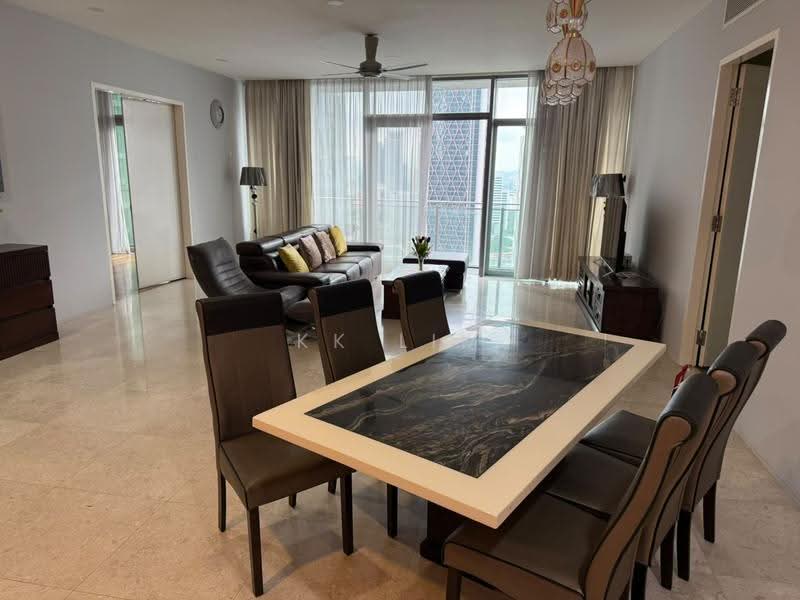Kediaman Servis untuk Disewa di K Residence @ KLCC - KK Lim - Living Room - PropertyGuru.com.my