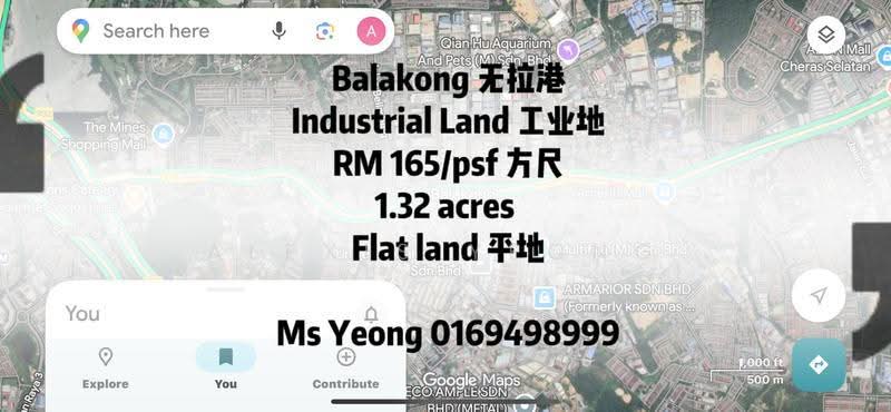 Industrial Land for Sale in Kawasan Perindustrian Balakong (Balakong) - Alexis Yeong - PropertyGuru.com.my