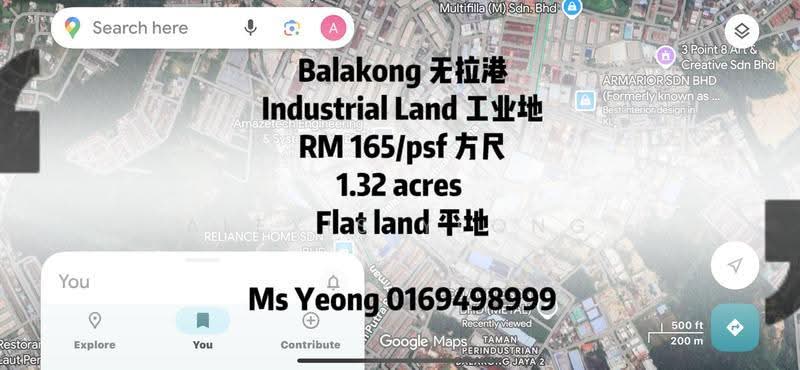 Industrial Land for Sale in Kawasan Perindustrian Balakong (Balakong) - Alexis Yeong - PropertyGuru.com.my
