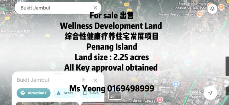 Commercial Land for Sale in Taman Bukit Jambul (Bukit Jambul) - Alexis Yeong - PropertyGuru.com.my