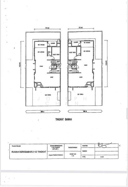 Rumah Berkembar untuk Dijual di U12, Taman Desa Alam (Shah Alam) - Joseph Chan - PropertyGuru.com.my