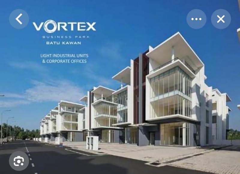 Semi-D Factory for Sale in Vortex Business Park (Simpang Ampat) - Nicol Tan - Exterior - PropertyGuru.com.my
