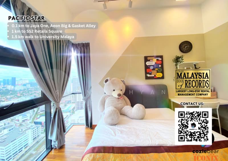 Service Residence for Rent at Pacific Star - Sheng Chyan Lee - PropertyGuru.com.my
