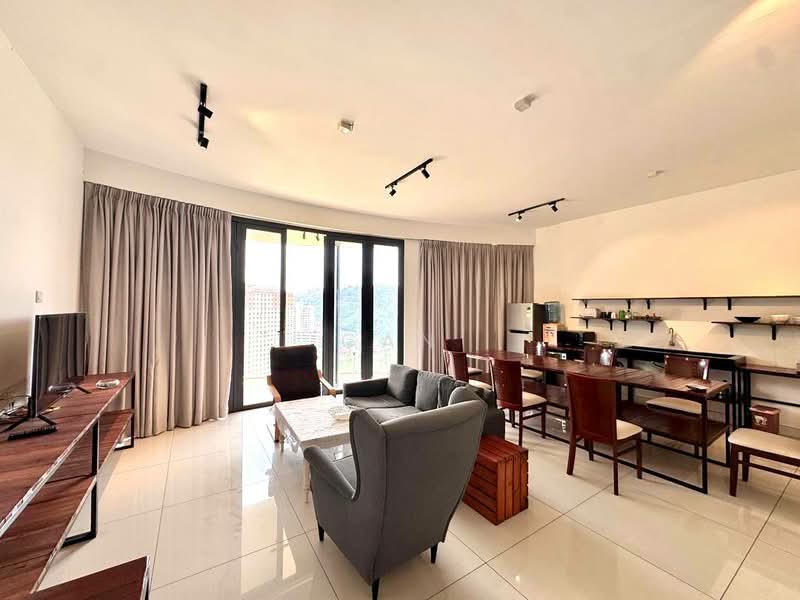 Servis Apartment untuk Disewa di Arte S - Gan Chun Kai - Living Room - PropertyGuru.com.my