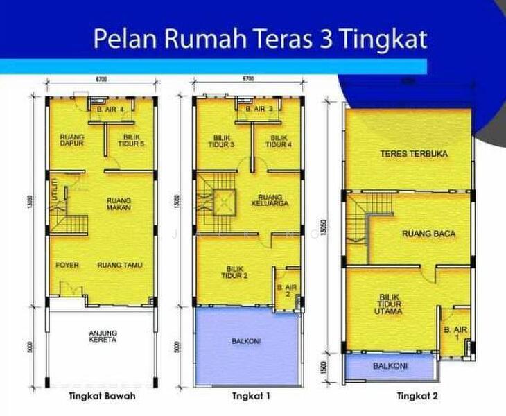 Rumah Teres 3 Tingkat untuk Dijual di Taman Teluk Air Tawar (Butterworth) - Jack Ng - PropertyGuru.com.my