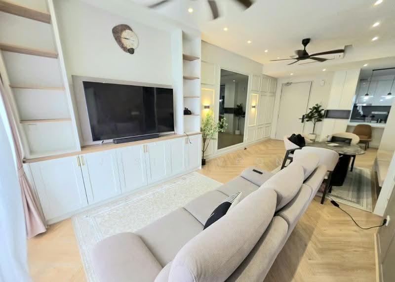 Kondominium untuk Disewa di ALIX Residences - Justin Voon - Living Room - PropertyGuru.com.my