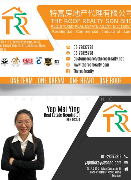 Tanah Pertanian untuk Dijual di Meru (Klang) - Yap Chew Ying - PropertyGuru.com.my