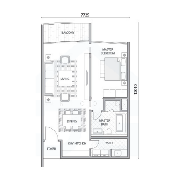 Servis Apartment untuk Dijual di Damansara City Residency (DC Residensi) - Nicole How - PropertyGuru.com.my