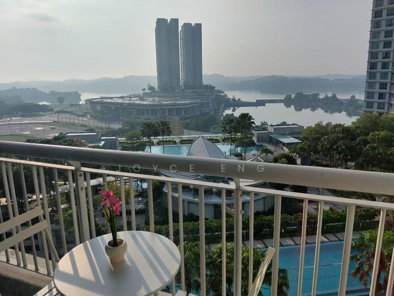 Kediaman Servis untuk Disewa di Teega Suites - Joyce Eng - Balcony - PropertyGuru.com.my